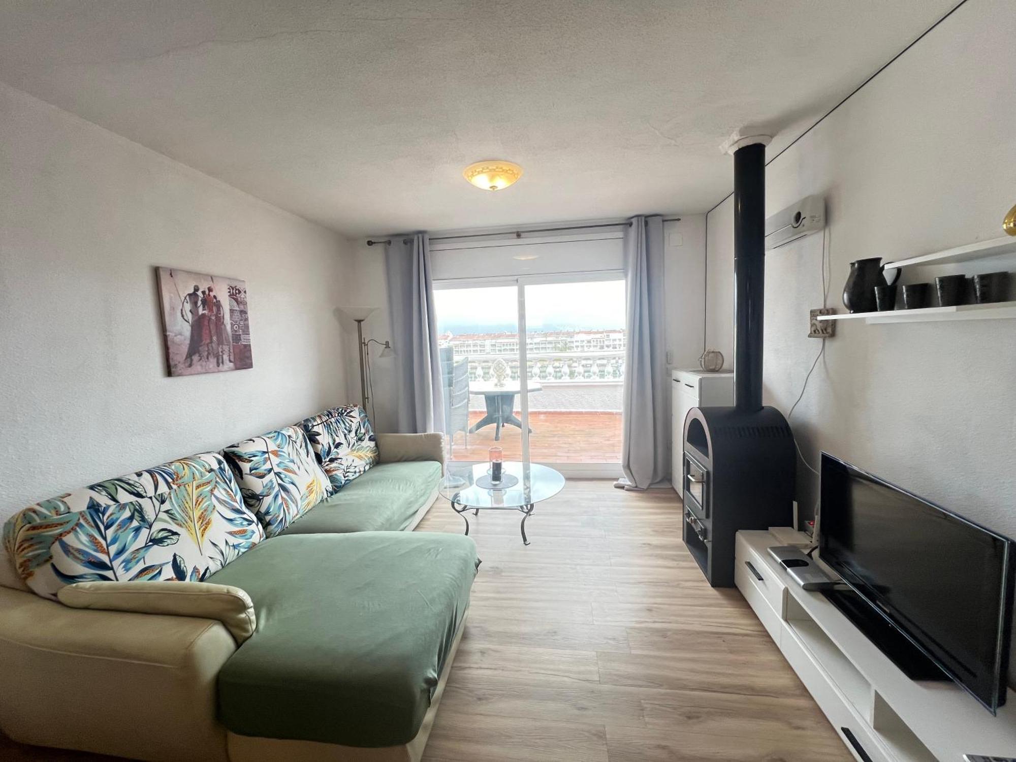 Apartamento Gran Lago Con Vistas Al Canal Емпуриабрава Екстериор снимка